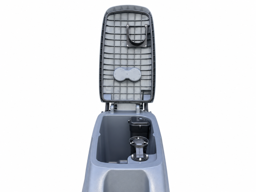 SUTO ST-X55T walk behind floor scrubber handle and control panel with battery indicator