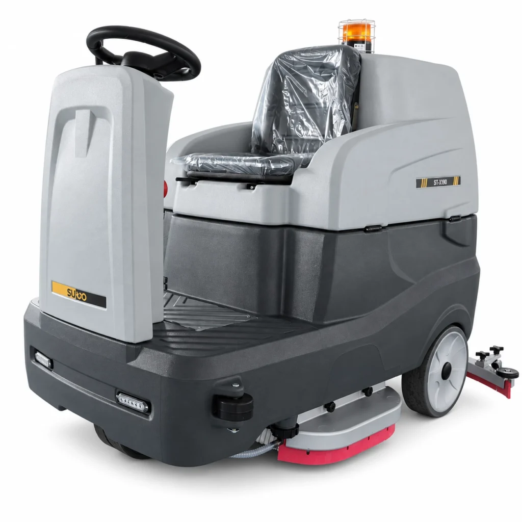 Industrial Ride On Floor Scrubber