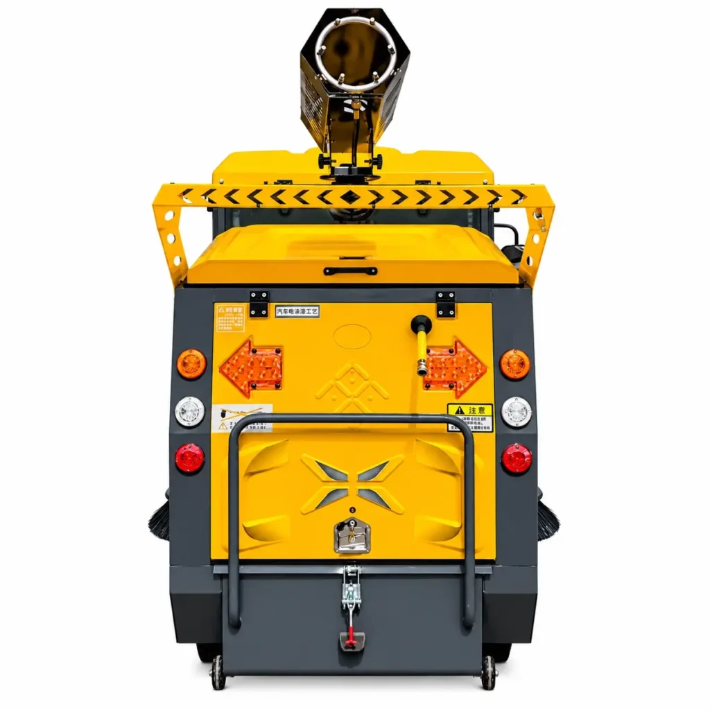 BR 230/240 R Industrial Floor Sweeper machine Back View