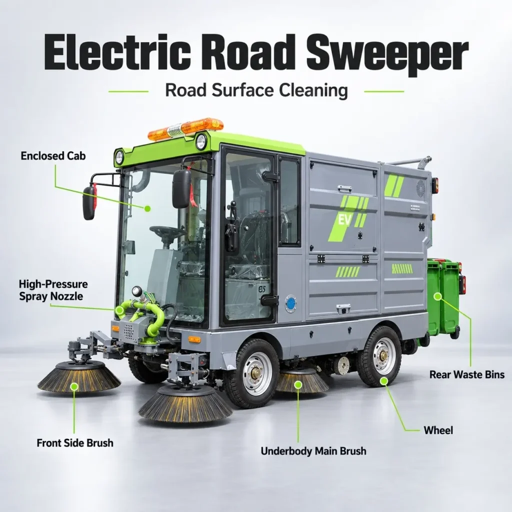 G480L Electric Floor Sweepe