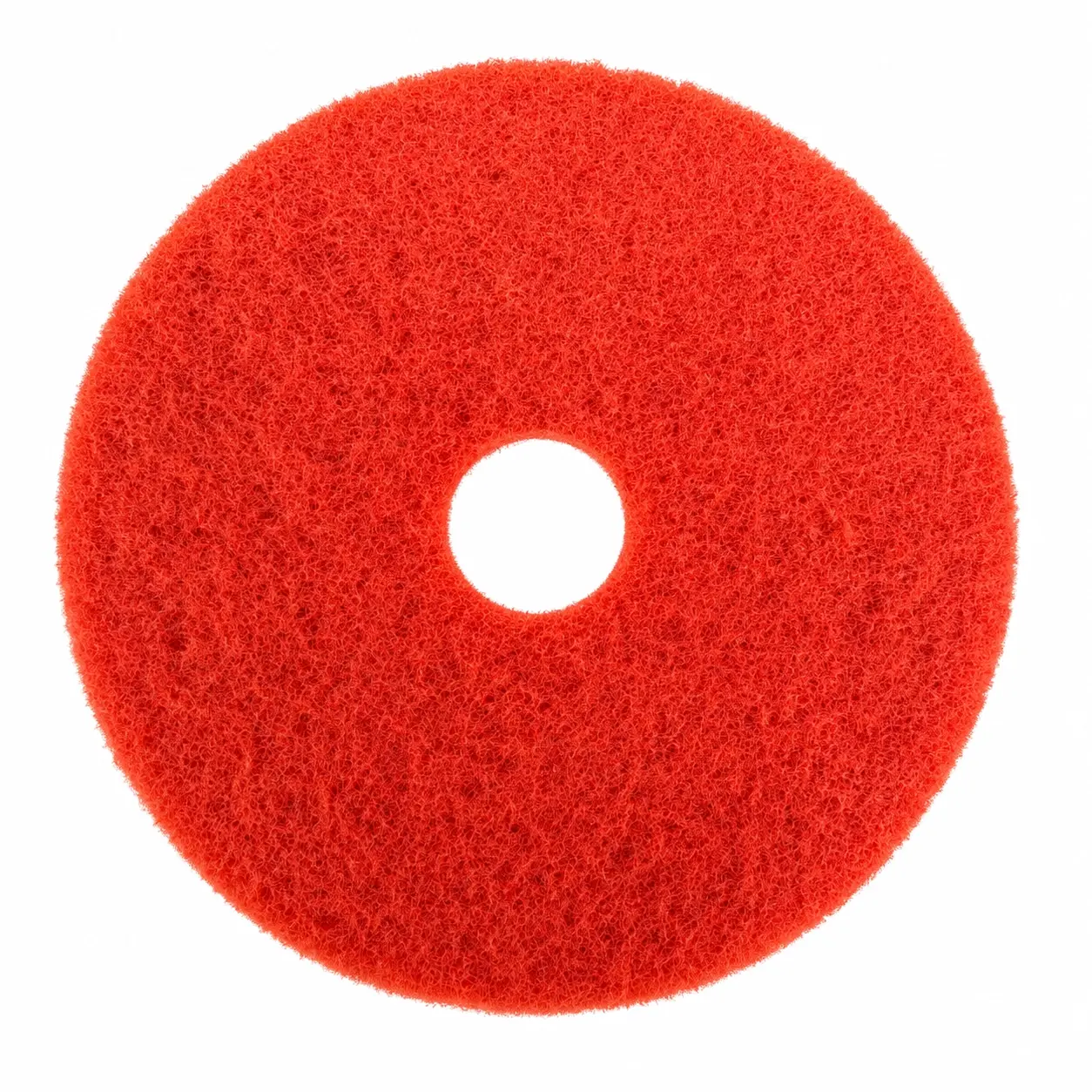 17 Inch Red Floor Scrubber Cleaning Pad for Daily Floor Maintenance - Image 2